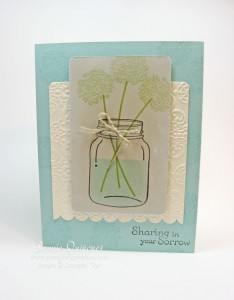 Perfectly Preserved Sympathy Card