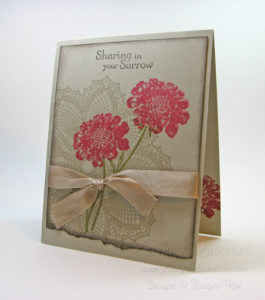Stampin' Up! Hello Doily & Field Flowers