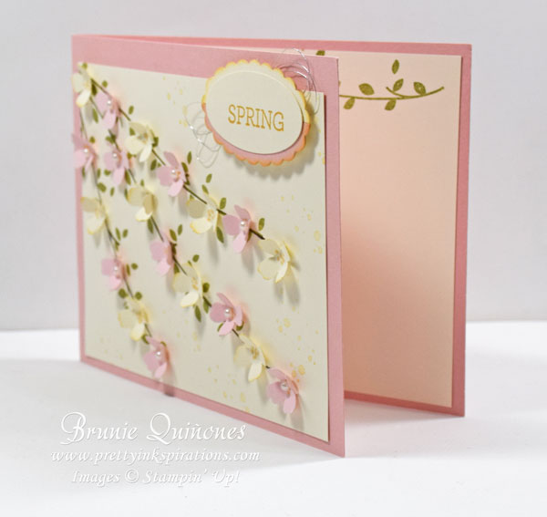 Floral Wings & Crazy About You Spring Card