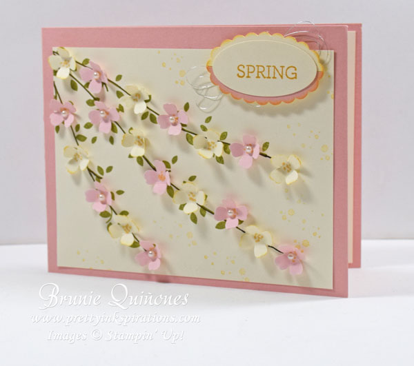 Floral Wings & Crazy For You Spring-Card