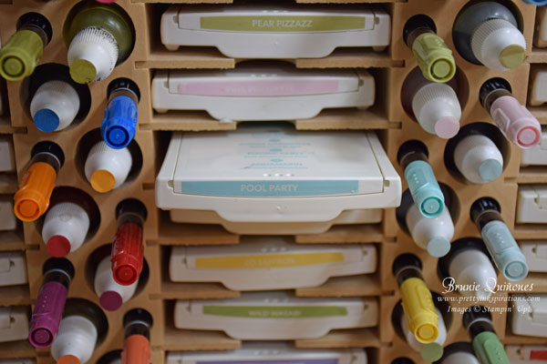Ink Pad Storage - Stampin Up Storage For Ink Pads and Markers