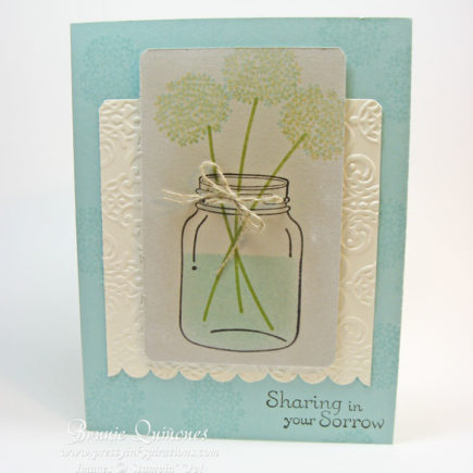 Perfectly Preserved Sympathy Card