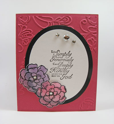 Secret Garden & Trust God Stamp Sets