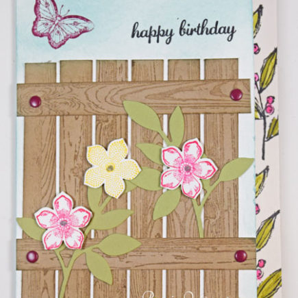 Hardwood Stamp, Petite Petals