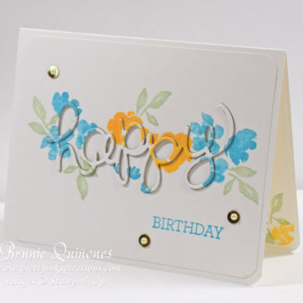 Painted Petals & Hello You Thinlits