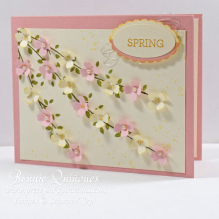 Floral Wings & Crazy For You Spring-Card