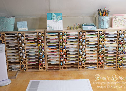 Stamp & Storage ink pad, marker, ink refill storage