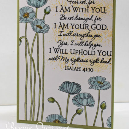 Pleasant Poppies, Touches of Texture, ODB-Scripture-Collection-1