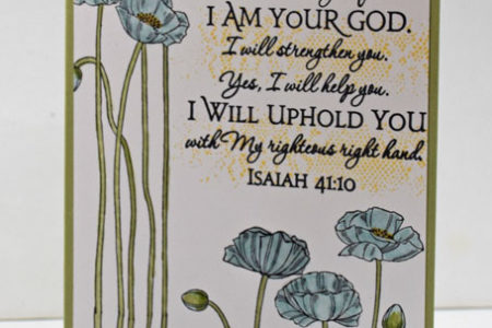 Pleasant Poppies, Touches of Texture, ODB-Scripture-Collection-1