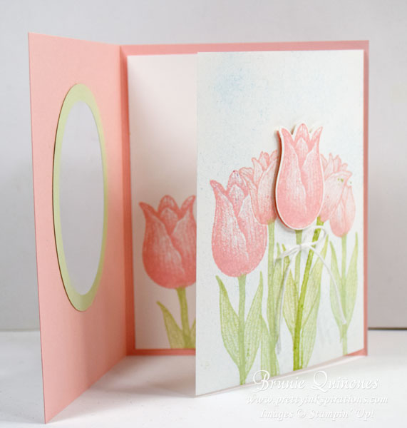 Timless Tulips - trifold card
